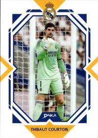 Thibaut Courtois - DAKA Real Madrid Top Audience Base Set 2025-26, Nr. RM-22-A