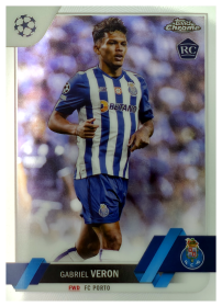 Gabriel Veron - Topps Chrome UEFA Club Competitions Base Set 2022-23, Nr. 76 – Rookie Card