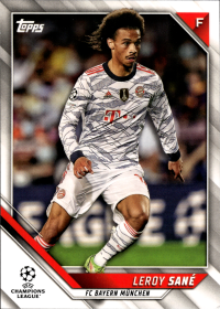 Leroy Sané - Topps UEFA Champions League Base Set 2021-22, Nr. 170