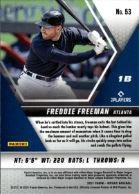 Freddie Freeman - Panini Mosaic Base Set 2021, Nr. 53