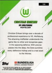 Christian Eriksen - Topps Chrome Bundesliga Base Set 2025-26, Nr. 100