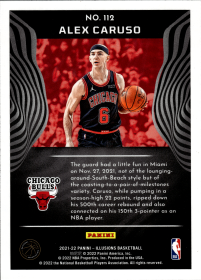 Alex Caruso - Panini Illusions Base Set 2021-22, Nr. 112