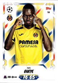 Pape Gueye - Topps Match Attax UEFA Club Competitions Base Set 2026-27, Nr. 158