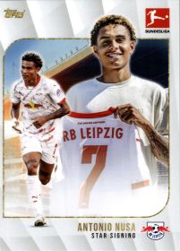 Antonio Nusa - Topps Bundesliga Summer Signings Star Signing 2024-25