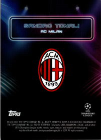Sandro Tonali - Topps UEFA Club Competitions Showtime 2023-24