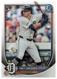 Trey Sweeney - Topps Bowman Chrome Base Set 2025, Nr. 25 – Rookie Card