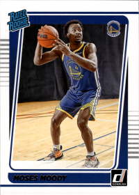 Moses Moody - Panini Donruss Rated Rookie 2021-22, Nr. 234