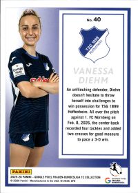 Vanessa Diehm - Panini Frauen-Bundesliga TC Collection Base Set 2025-26, Nr. 40