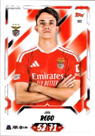 João Rego - Topps Match Attax UEFA Club Competitions Base Set 2026-27, Nr. 323
