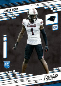 Jaycee Horn - Panini Prestige Base Set 2021, Nr. 246 – Rookie Card