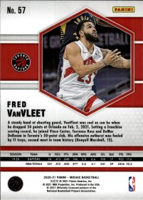 Fred VanVleet - Panini Mosaic Base Set 2020-21, Nr. 57