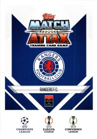 Ross McCausland - Topps Match Attax UEFA Club Competitions Attax Debutant 2024-25, Nr. 386