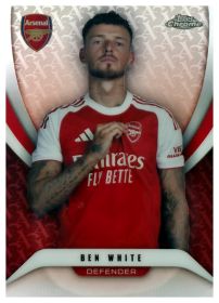 Ben White - Topps Chrome Arsenal Team Set Base Set 2025-26, Nr. 53