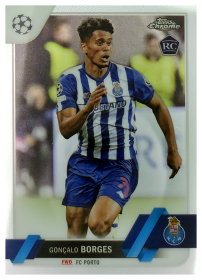 Gonçalo Borges - Topps Chrome UEFA Club Competitions Base Set 2022-23, Nr. 134 – Rookie Card
