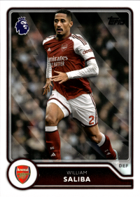 William Saliba - Topps Flagship Premier League Base Set 2026-27, Nr. 21