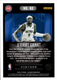 Jerami Grant - Panini Illusions Base Set 2020-21, Nr. 82