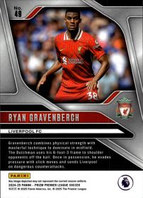 Ryan Gravenberch - Panini Prizm Premier League Base Set 2024-25, Nr. 49