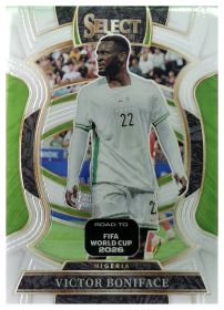 Victor Boniface - Panini Select FIFA Road to World Cup Terrace 2025-26, Nr. 21
