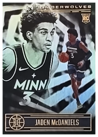 Jaden McDaniels - Panini Illusions Base Set 2020-21, Nr. 173 – Rookie Card