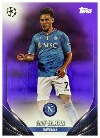 Eljif Elmas - Topps UEFA Club Competitions Base Set 2023-24, Nr. 182 – Nummeriert, Purple