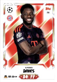 Alphonso Davies - Topps Match Attax UEFA Club Competitions Base Set 2026-27, Nr. 210