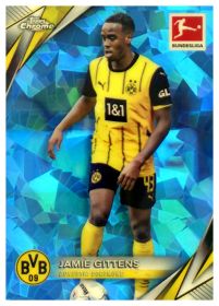 Jamie Gittens - Topps Chrome Sapphire Bundesliga Base Set 2024-25, Nr. 26