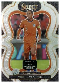 Virgil van Dijk - Panini Select FIFA Road to World Cup Mezzanine 2025-26, Nr. 189