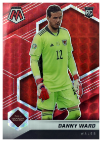 Danny Ward - Panini Mosaic FIFA Road to World Cup Base Set 2021-22, Nr. 81 – Rookie Card, Mosaic Red