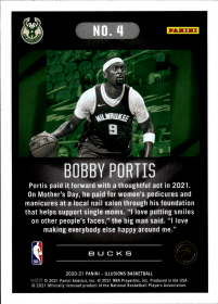 Bobby Portis - Panini Illusions Base Set 2020-21, Nr. 4