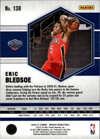 Eric Bledsoe - Panini Mosaic Base Set 2020-21, Nr. 138