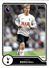 Lucas Bergvall - Topps Flagship Premier League Base Set 2026-27, Nr. 253