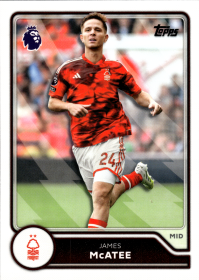 James McAtee - Topps Flagship Premier League Base Set 2026-27, Nr. 223