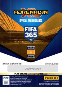 Adrien Rabiot - Panini Adrenalyn XL FIFA 365 Base Set 2026-27, Nr. 87