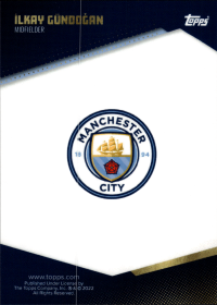 İlkay Gündoğan - Topps Manchester City Team Set Maine Event 2021-22