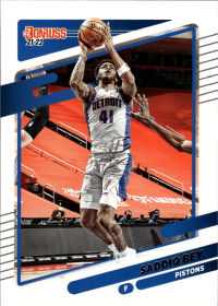Saddiq Bey - Panini Donruss Base Set 2021-22, Nr. 195