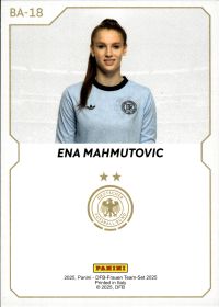 Ena Mahmutovic - Panini DFB-Frauen Team-Set Base Set 2025, Nr. BA-18