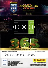 Santiago Simón - Panini Adrenalyn XL FIFA 365 Base Set 2025, Nr. 25