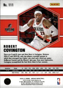 Robert Covington - Panini Mosaic Base Set 2020-21, Nr. 111