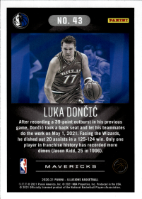 Luka Dončić - Panini Illusions Base Set 2020-21, Nr. 43