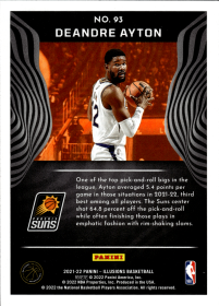 Deandre Ayton - Panini Illusions Base Set 2021-22, Nr. 93