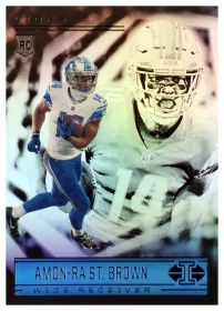 Amon-Ra St. Brown - Panini Illusions Base Set 2021, Nr. 86 – Rookie Card