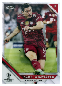Robert Lewandowski - Topps Chrome UEFA Champions League Base Set 2021-22, Nr. 123