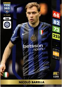 Nicolò Barella - Panini Adrenalyn XL FIFA 365 Base Set 2025, Nr. 166