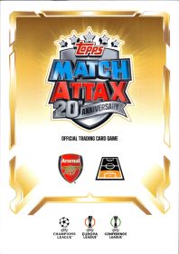 William Saliba - Topps Match Attax UEFA Club Competitions Base Set 2026-27, Nr. 11