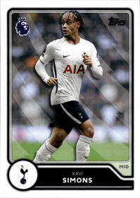 Xavi Simons - Topps Flagship Premier League Base Set 2026-27, Nr. 254