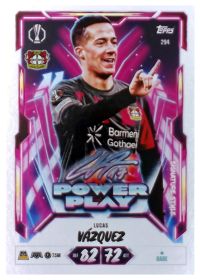 Lucas Vázquez - Topps Match Attax UEFA Club Competitions Power Play Signature Style 2026-27, Nr. 294