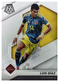 Luis Díaz - Panini Mosaic FIFA Road to World Cup Base Set 2021-22, Nr. 180