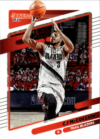 CJ McCollum - Panini Donruss Base Set 2021-22, Nr. 110