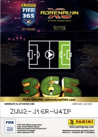 Noah Okafor - Panini Adrenalyn XL FIFA 365 Base Set 2025, Nr. 205