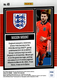 Mason Mount - Panini Score FIFA Base Set 2022-23, Nr. 49